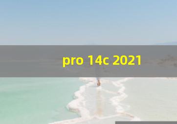 pro 14c 2021